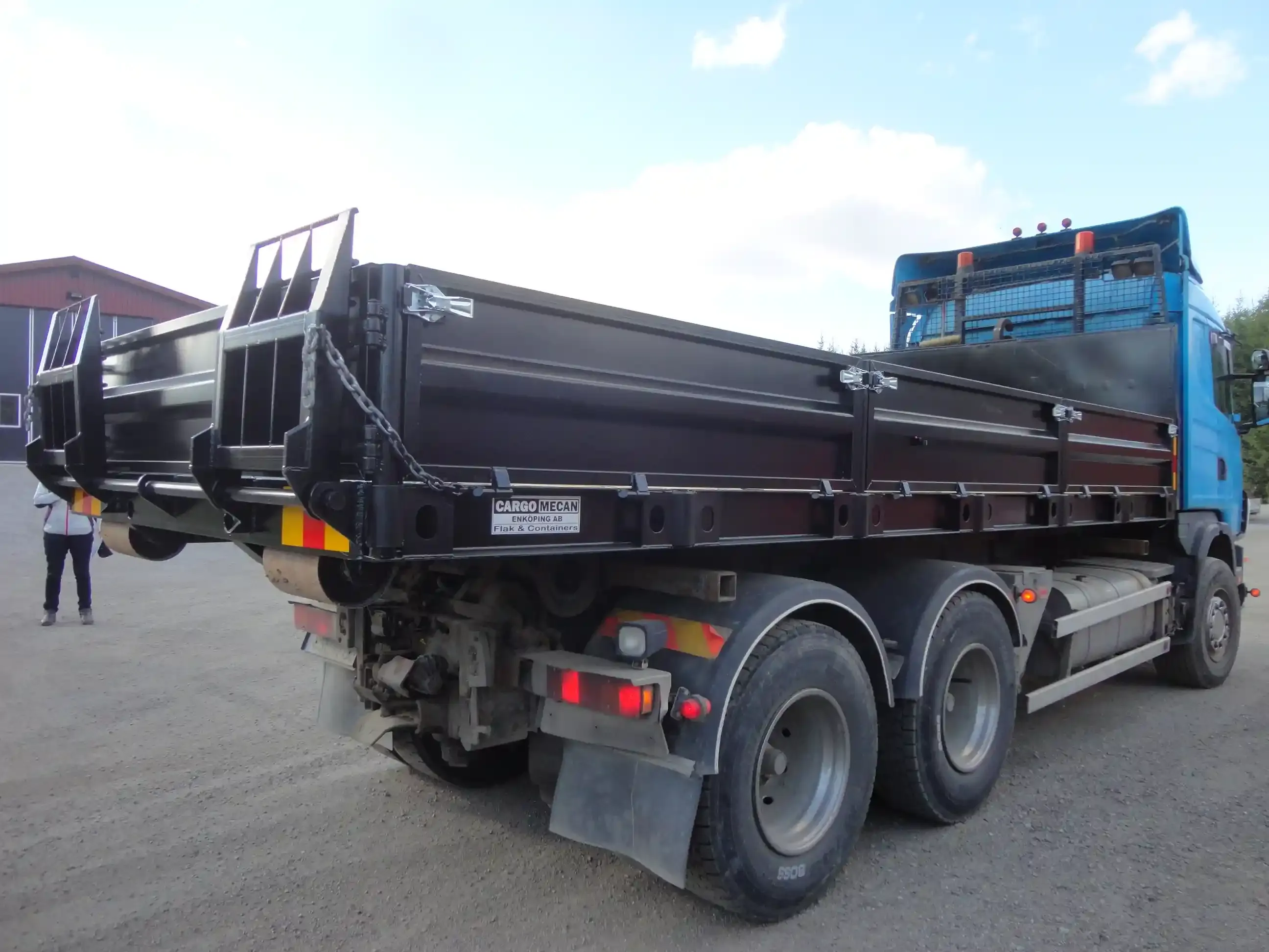 Maskinlamflak pa bil och Hamoslodor 005